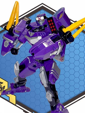 SAMG Metal Cardbot Stealth Class Shadow X 6-Inch Action Figure