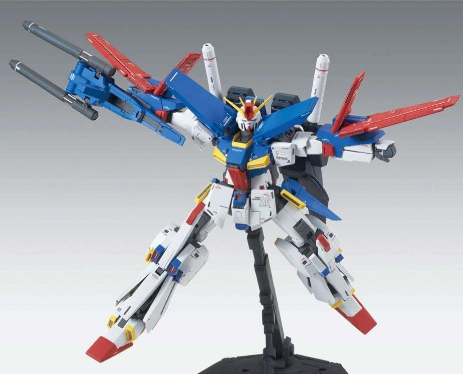 Bandai Mobile Suit Gundam ZZ MG ZZ Gundam (Ver.Ka) 1/100 Scale Model Kit - View 6