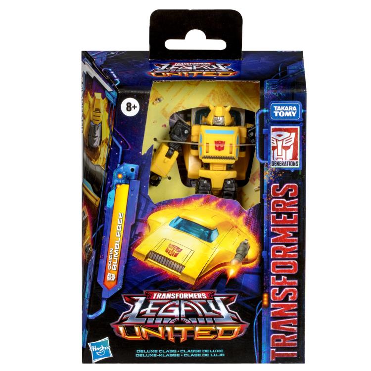 Hasbro Transformers: Legacy United Deluxe Class Origin Bumblebee 5.5-Inch Action Figure - View 12