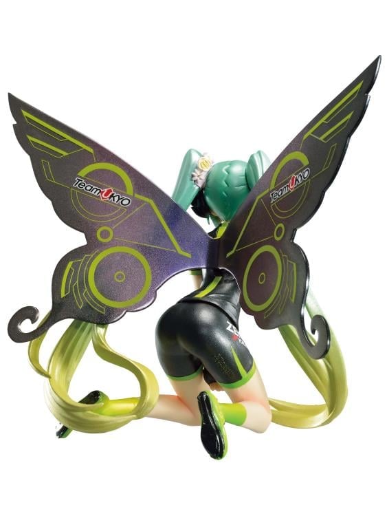 Bandai Banpresto Vocaloid Chronicle Hatsune Miku Racing Ver. (Racing Miku 2017 Team UKYO Cheering Ver.) 5-Inch Figure - View 10