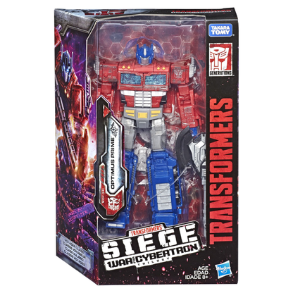 Hasbro Transformers War for Cybertron: Siege Voyager Class Optimus Prime 6.5-Inch Action Figure - View 16