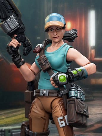 JoyToy Infinity NA2 Monstruckers No.2 Woman 1/18 Scale Action Figure