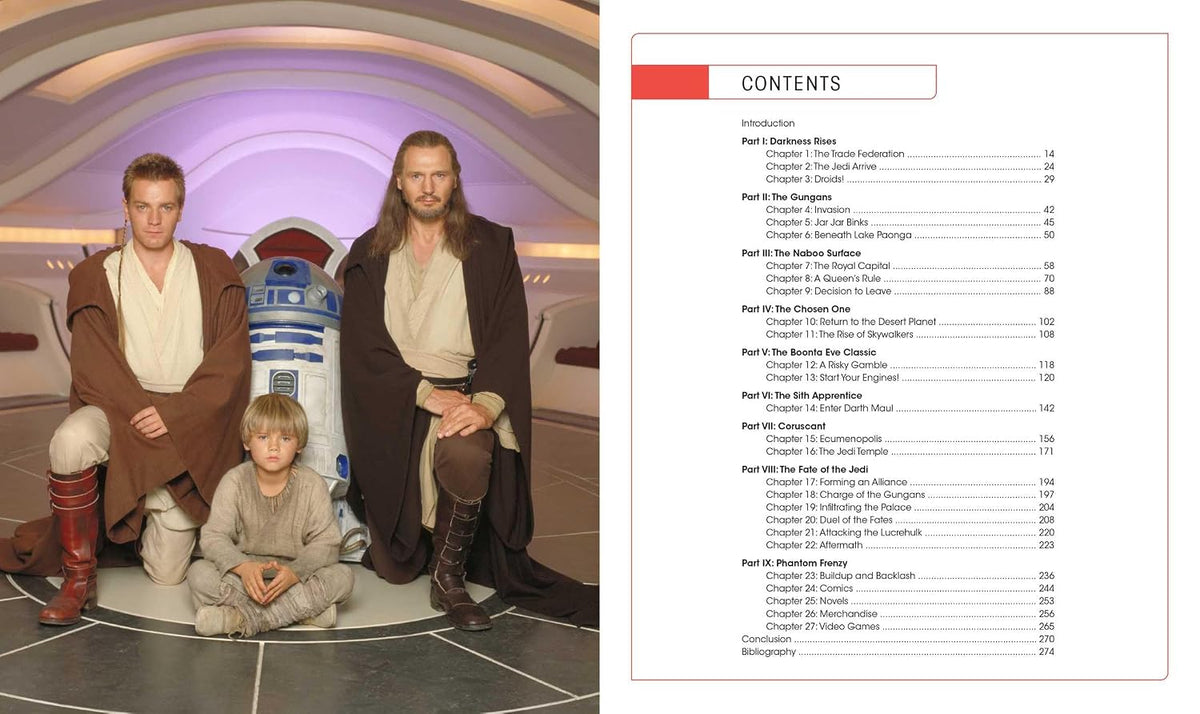 Insight Editions Star Wars The Phantom Menace: A Visual Archive Hardcover Book - View 5