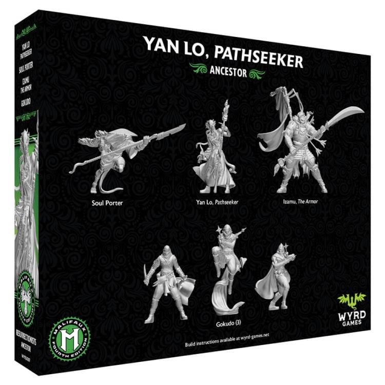 Wyrd Games Malifaux: 4th Edition Yan Lo, Pathseeker Plastic Miniatures Set - View 4