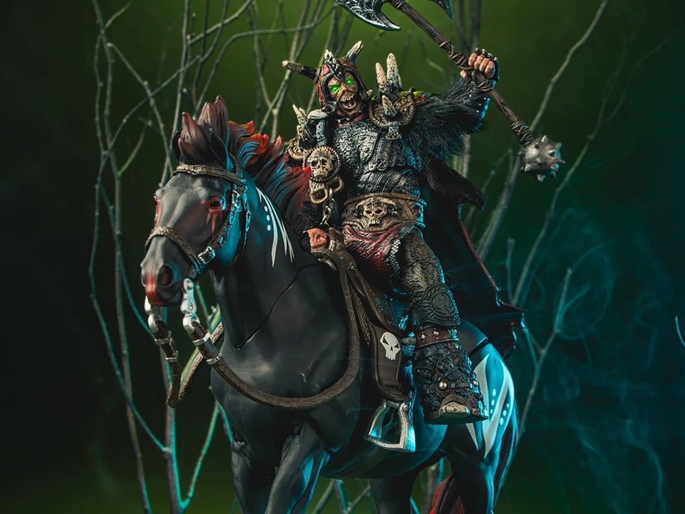 McFarlane Toys Spawn: The Dark Ages Spawn the Bloodaxe with Horse Action Figure Two-Pack - View 2