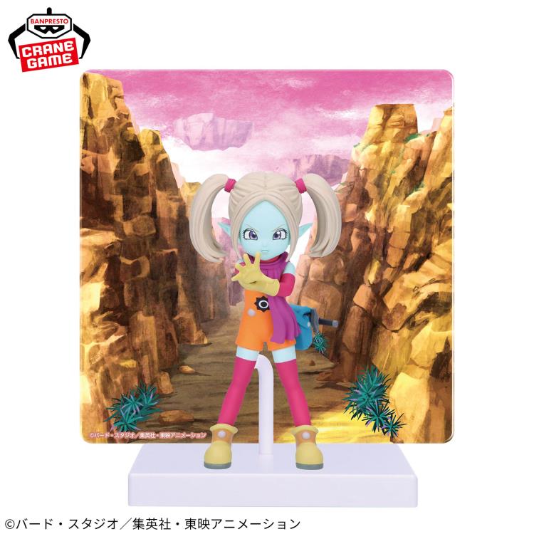 Bandai Banpresto Dragon Ball Daima Panzy Figure with Panel - View 3
