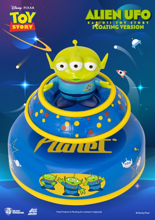 Beast Kingdom Toy Story Egg Attack Floating EAF-011 Alien UFO 3.7-Inch Figure - View 6