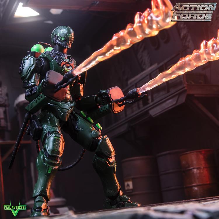 Valaverse Action Force Crimson Shadow Praetorian Fury 1/12 Scale Plastic Action Figure - View 3