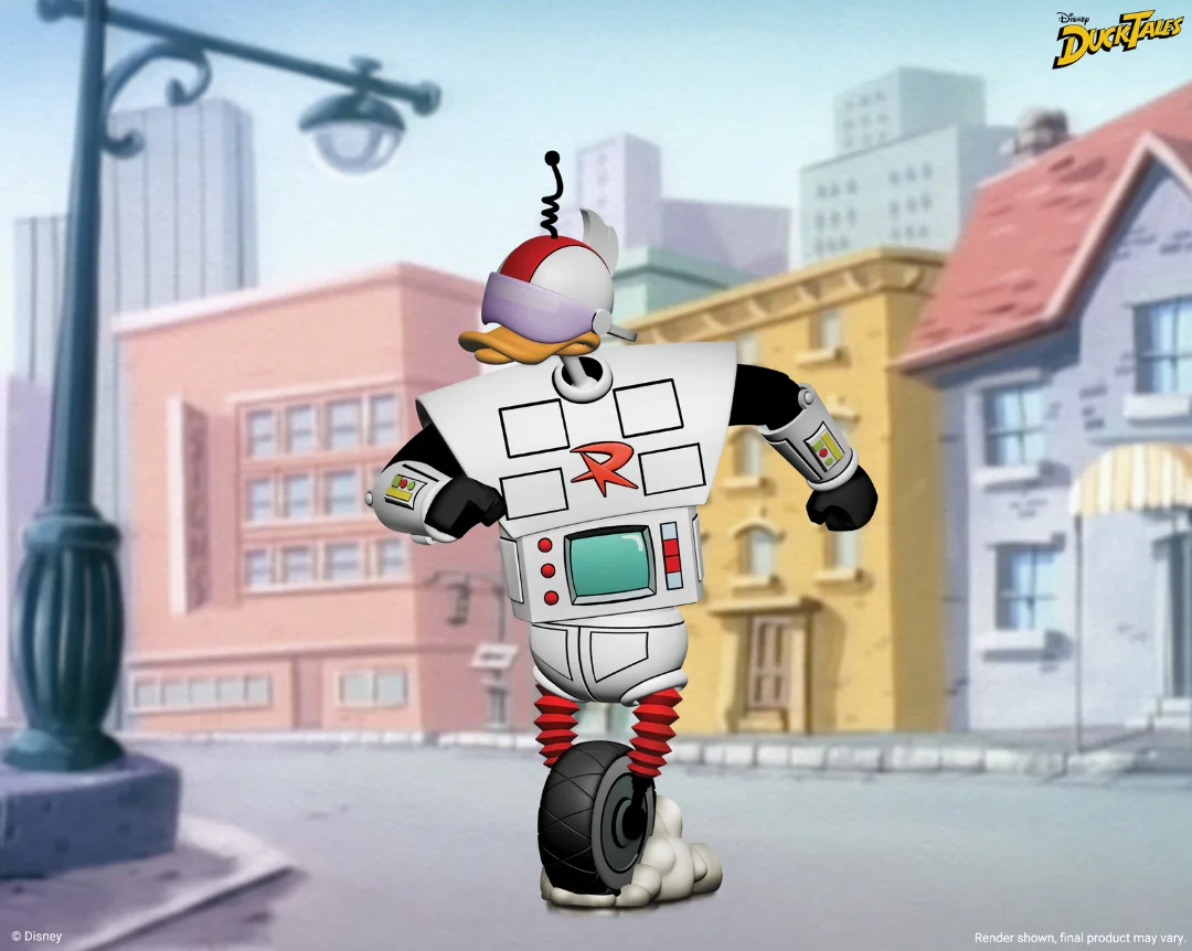 NECA Disney DuckTales Ultimate Gizmoduck Action Figure - View 3