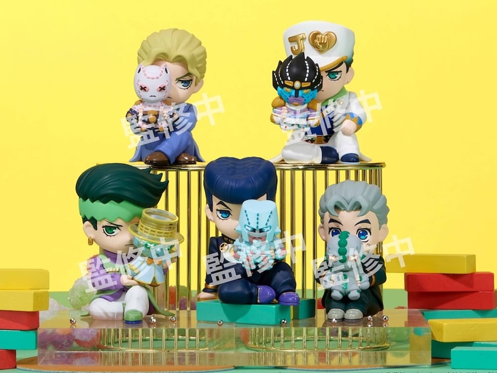 Takara Tomy JoJo's Bizarre Adventure: Diamond Is Unbreakable Perihapi! Hide and Seek Box of 8 Random Figures - View 2