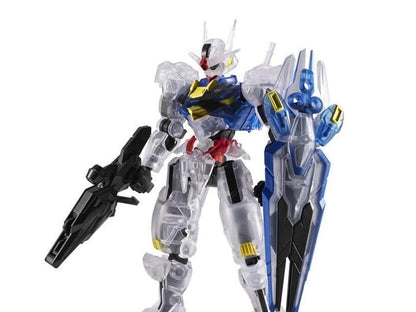 Bandai Mobile Suit Gundam: The Witch from Mercury G Frame FA XVX-016 Gundam Aerial (Clear Color Ver.) Action Figure - View 2
