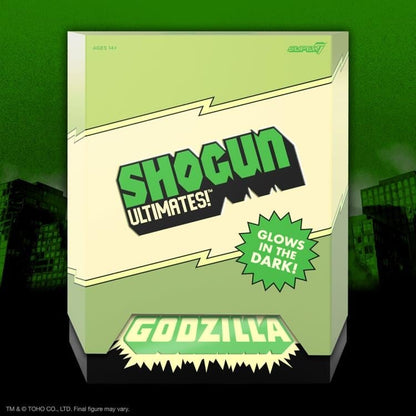 Super7 Toho Shogun Ultimates! Shogun Godzilla (Glow-in-the-Dark) 8-Inch Action Figure - View 9