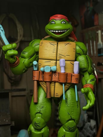 NECA Teenage Mutant Ninja Turtles Handyman Donatello (Mirage Comics) Plastic Action Figure