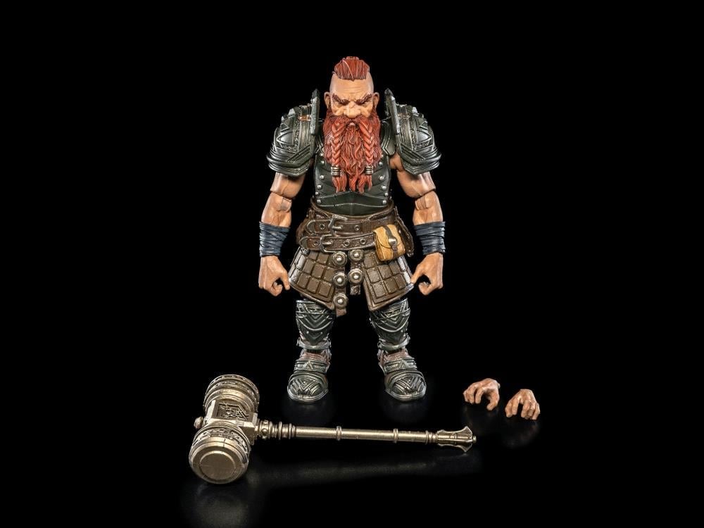 Four Horsemen Mythic Legions: The Roleplaying Game Dwarf Fighter (Base Player) Action Figure - View 8