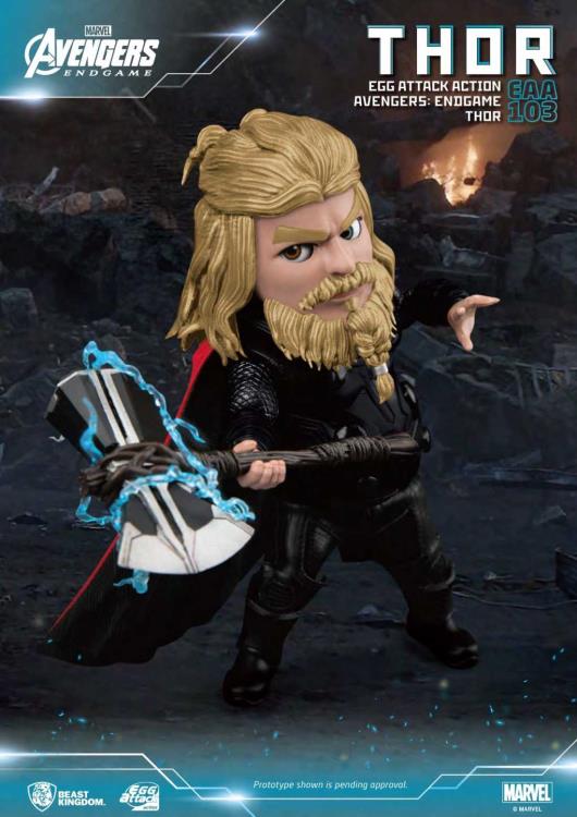 Beast Kingdom Egg Attack Action EAA-103 Avengers: Endgame Thor PX Previews Exclusive, 6.5-Inch - View 6
