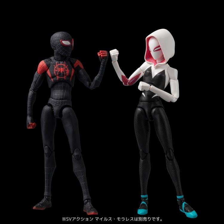 Sentinel Spider-Man: Into the Spider-Verse SV-Action Spider-Gwen and Spider-Ham Plastic Figure Set - View 14