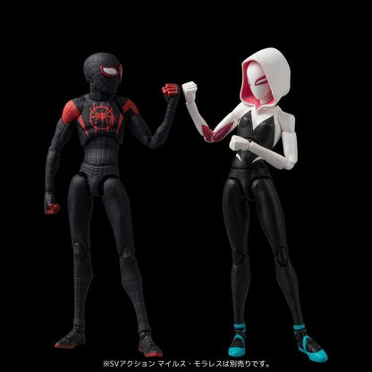 Sentinel Spider-Man: Into the Spider-Verse SV-Action Spider-Gwen and Spider-Ham Plastic Figure Set - View 14