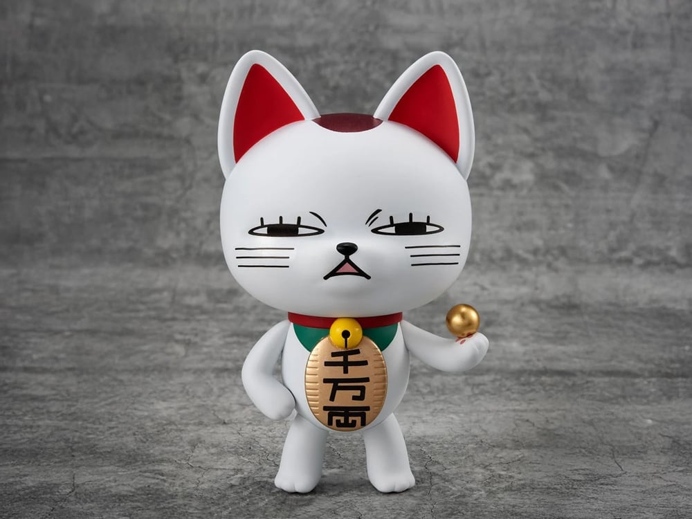 MegaHouse Dandadan Occultic Sofubi Collection Turbo Granny (Fortune Cat Ver. 2) 5.9-Inch Figure - View 2