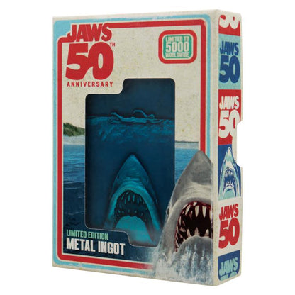 Fanattik Collectibles Jaws 50th Anniversary Poster Limited Edition Ingot - View 11