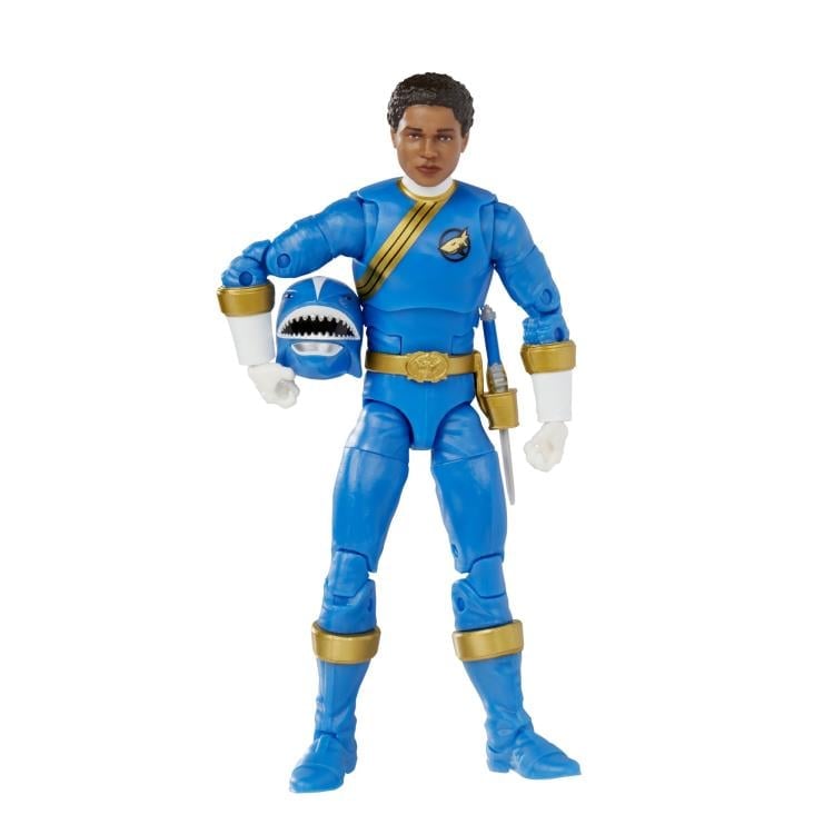 Hasbro Power Rangers Wild Force Lightning Collection Blue Ranger Plastic Figure - View 13