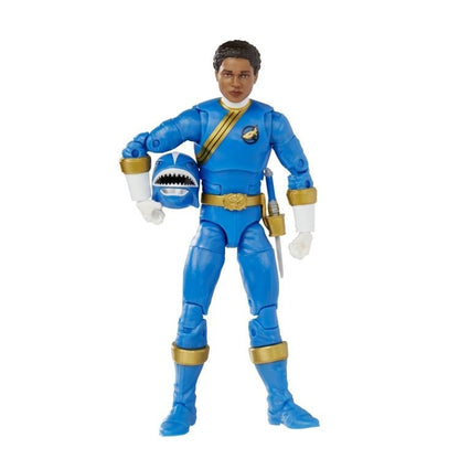 Hasbro Power Rangers Wild Force Lightning Collection Blue Ranger Plastic Figure - View 13
