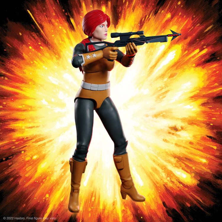 Super7 G.I. Joe Ultimates Scarlett Plastic Action Figure - View 3