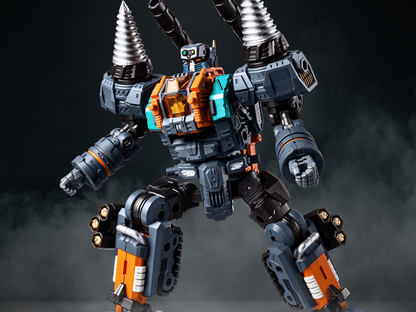 Takara Tomy Diaclone DA-128 Tridigger (Ground Armored Units Ver.) - View 2