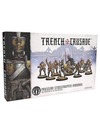 Archon Studios Trench Crusade Prussian Stosstruppen Warband Miniatures Set