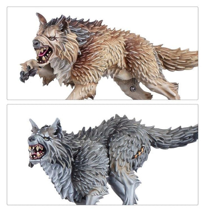 Games Workshop Warhammer 40,000 Space Wolves Wolf Guard Headtakers Citadel Plastic Miniatures Set - View 4