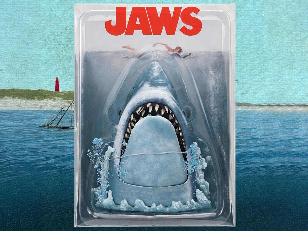 NECA Jaws 50th Anniversary Poster Series Display Piece - View 2