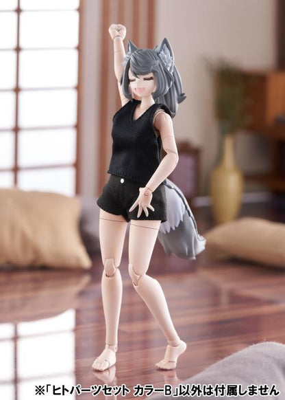 Aoshima KemoPla Human Parts Set Color B Model Kit (ABS and PVC) - View 9