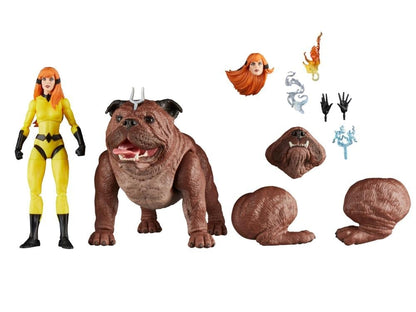Hasbro Marvel Legends Inhumans Lockjaw and Marvel's Crystal Action Figure Two-Pack - View 11