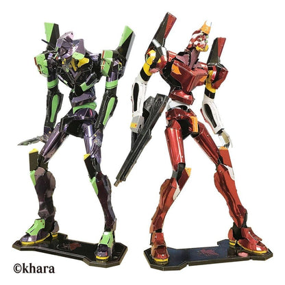Tenyo Neon Genesis Evangelion EVA Unit-02 Metallic Nano Puzzle 2.76-Inch - View 7