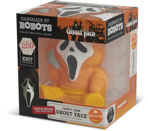 Alliance Entertainment Handmade by Robots #259 Ghost Face (Limited Edition Candy Corn Scented) 5-Inch Vinyl Figure - View 7