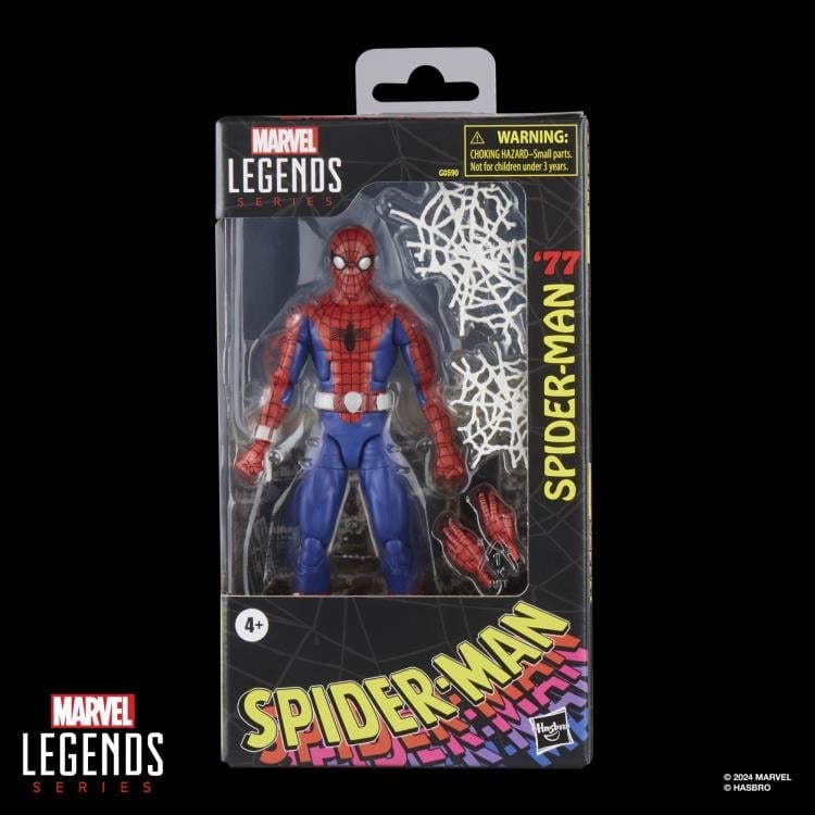 Hasbro Spider-Man '77 Marvel Legends Spider-Man Plastic Action Figure - View 10