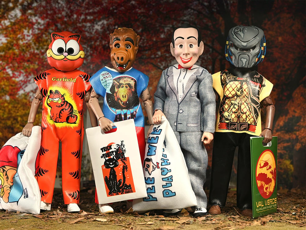 NECA Ben Cooper Costume Kids Collection Wave 8 Set of 4 Clothed Action Figures with Predator - View 2