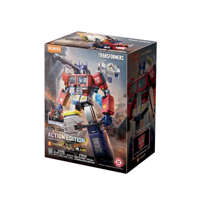 Blokees Transformers Action Edition 07 Optimus Prime (Ver.Evo) 7.9-Inch Model Kit - View 23