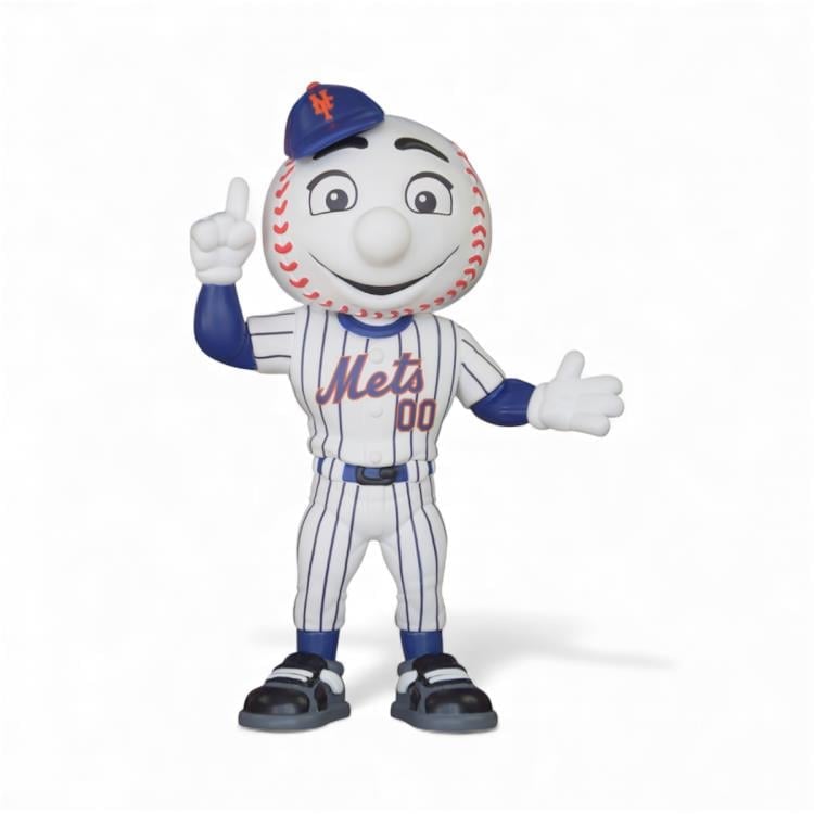 Major League Baseball Big Rubber Guys Mr. Met 8-Inch Mascot Figure - View 3