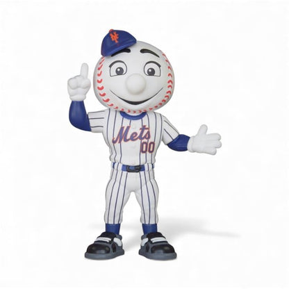 Major League Baseball Big Rubber Guys Mr. Met 8-Inch Mascot Figure - View 3