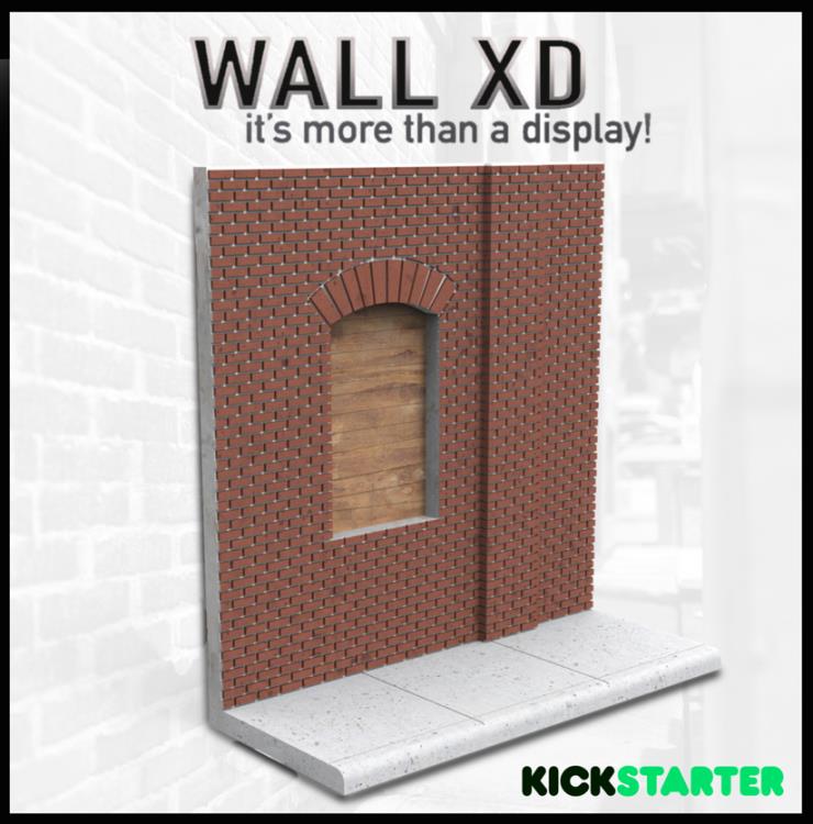 Dio-Bolic Studios Wall XD 1/12 Scale Plastic Diorama 5-Inch - View 4