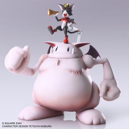Square Enix Final Fantasy VII Bring Arts Cait Sith with Fat Moogle Two-Pack Figure Set - View 7