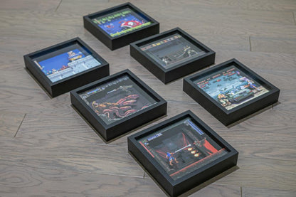 Pixel Frames Street Fighter II Car Scene Pixel Frame 9x9 with Guile and Chun-Li - View 10