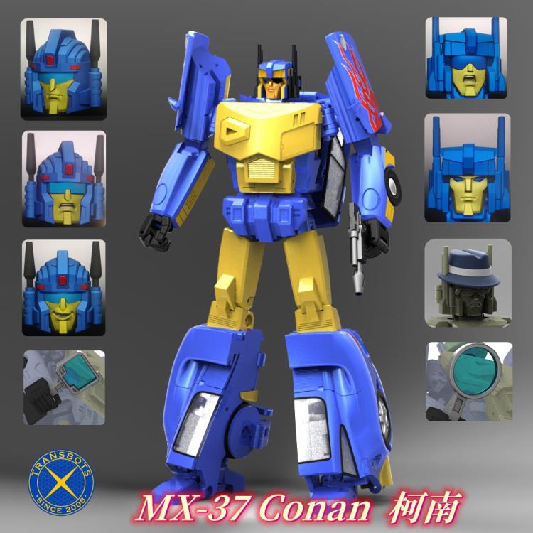 XTransbots Master X MX-37 Conan 7-Inch Die-Cast Collectible Figure - View 8