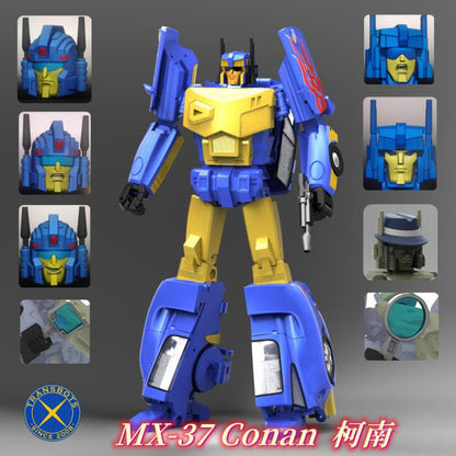 XTransbots Master X MX-37 Conan 7-Inch Die-Cast Collectible Figure - View 8