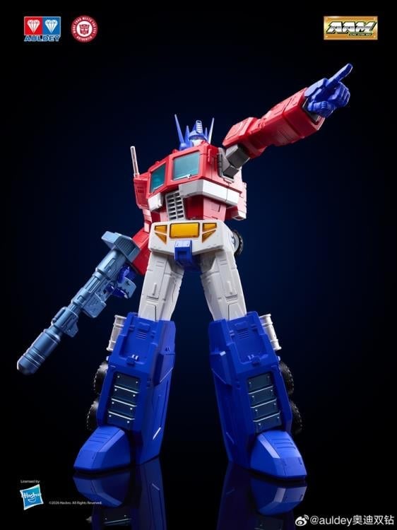AULDEY Transformers Alpha Action Mega Optimus Prime (Oversized Ver.) 13.8-Inch Action Figure - View 4
