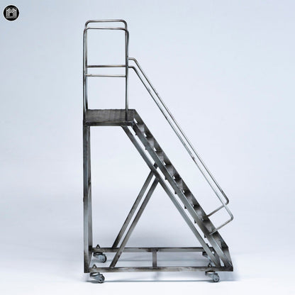 MMMToys Mobile Work Platform Ladder 1/6 Scale Diorama Accessory, 18-Inch Metal - View 5