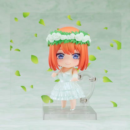 Good Smile The Quintessential Quintuplets Nendoroid No.2405 Yotsuba Nakano (Wedding Dress Ver.), 3.94-Inch - View 7