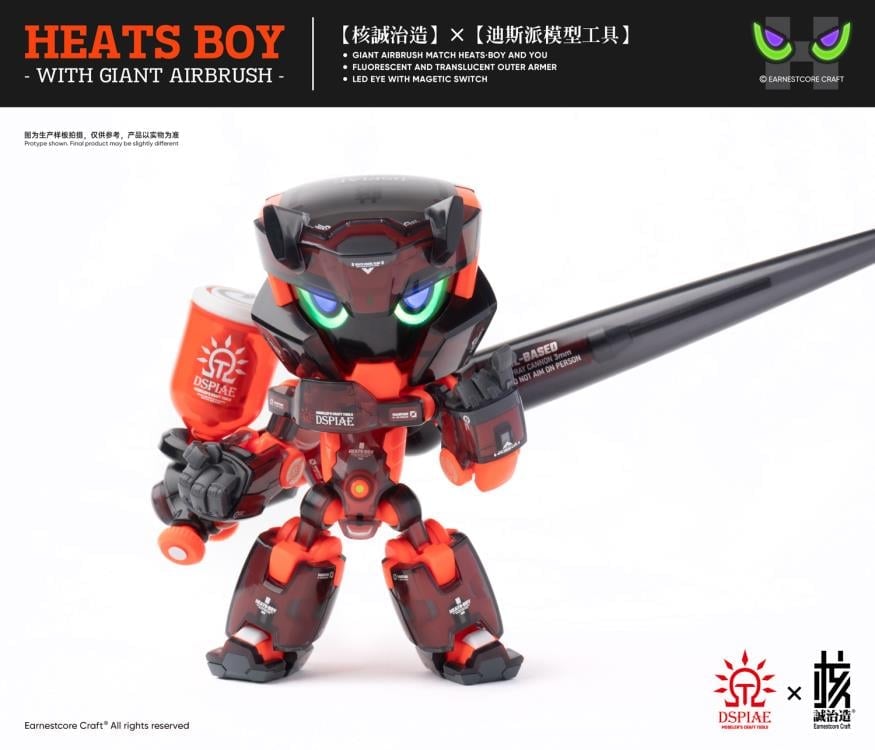 Earnestcore Craft DSPIAE Heats Boy Figure and Airbrush Set - View 12