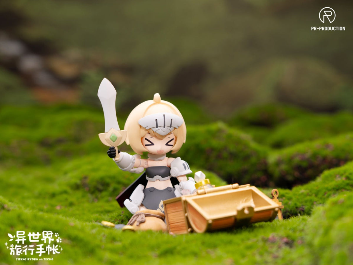 PR-Production Isekai Travel Notebook 01 Novice Warrior Renee Brown Model Kit - View 5