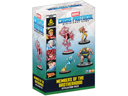 Atomic Mass Games Marvel: Crisis Protocol Members of the Brotherhood Affiliation Pack Miniatures - View 2